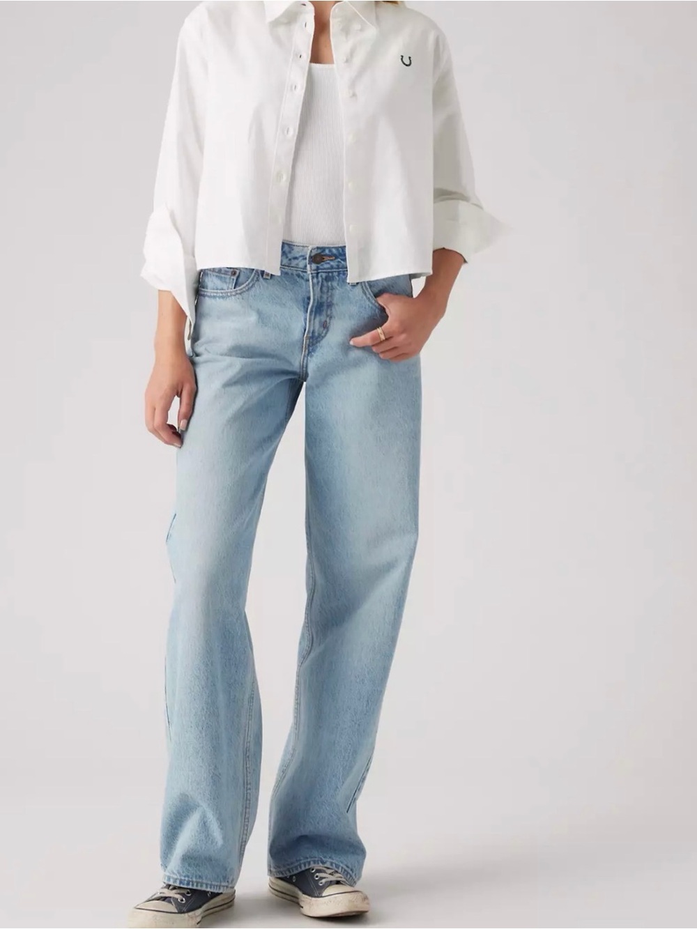 Levi's Light Blue Low Loose Jeans NWOT